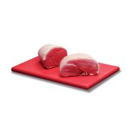 Prepara Chopping Board Red Poly 61 x 44 x 25cm