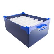 Glass Storage Box 24 Compartments