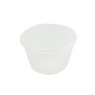 Pudding Basin Polypropylene 28cl 10cm With Lid