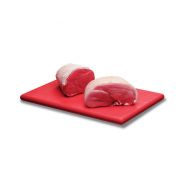 Prepara Chopping Board Red Poly 46 x 30 x 2.5cm