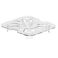 Gastronorm Drainer Plate Poly 1/3 Clear