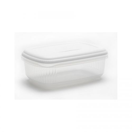 2ltr Rect Food Saver White Lid