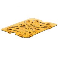 Gastronorm Drainer Plate High Heat 1/4 Amber