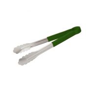 Tongs Non Slip Handle 30cm Green