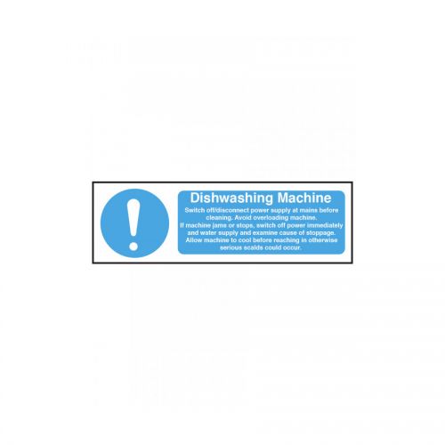 Microwave Oven Catering Equipment safety notice.