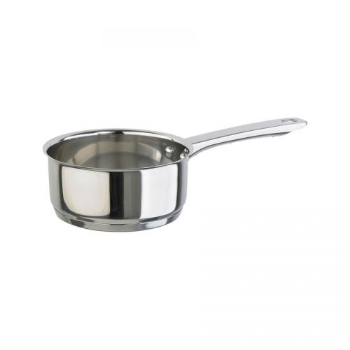 Saucepan Light Duty S/S 1.5ltr 16cm With Lid