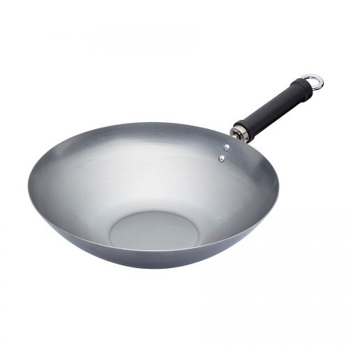 Plain Carbon Steel Wok 30cm