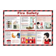 Fire Safety Poster 42x59cm