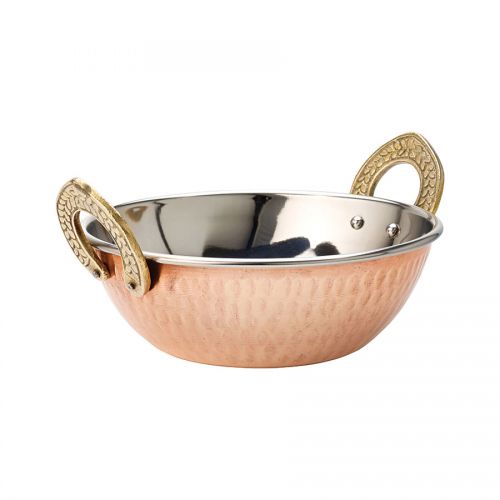 Copper Kadai Dish 6 in 15cm 19.25oz 55cl