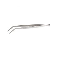 Mercer Precision Tongs Curved Tip 6 1/8 inch