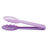 Mercer 9.5 inch Hi Heat Utility Tongs Purple