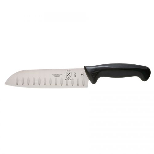 Mercer 7 inch Santoku Granton Edge Knife Millennia