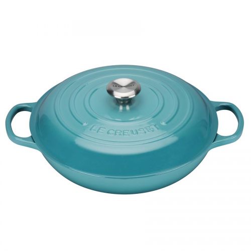 Le Creuset Signature Shallow Casserole 30cm Teal