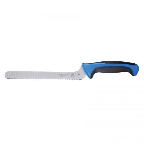 Mercer 8 inch Bread Knife Serrated Blue Millenia