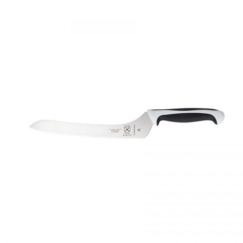 Mercer 9 inch Bread Knife Serrated White Millenia