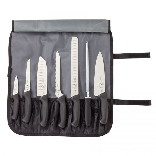 Mercer 7 Piece Knife Roll Set Millenia