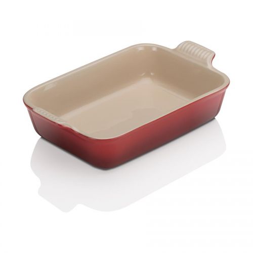 Medium Heritage Rectangular Dish Cerise