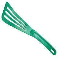 12 inch x 3 1/2 inch Slotted Spatula Green