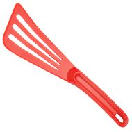 12 inch x 3 1/2 inch Slotted Spatula Red