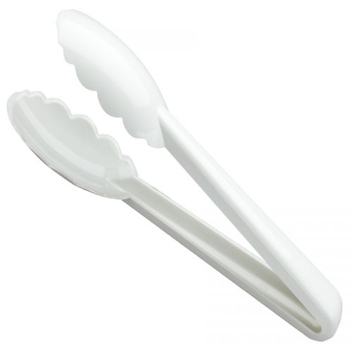 9 1/2 inch Utility Tongs White