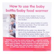 KFC How to use the baby bottle / baby food warmer