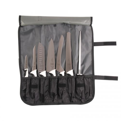 Mercer 7 Piece Knife Roll Set Millenia