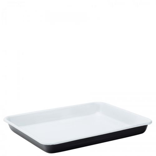 Eagle Enamel Black Baking Tray 11inch (28cm)