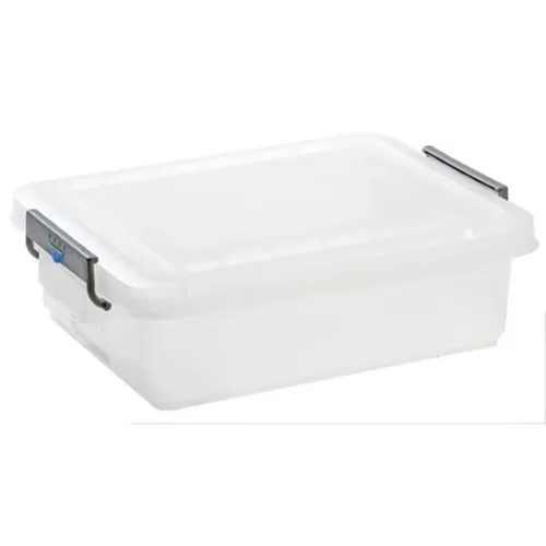 Araven Stackable Food Storage Box Polypropylene 30ltr With Lid, ColorClips and Label BPA Free