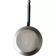 Frying Pan Black Iron Flat Handle 35cm 14in