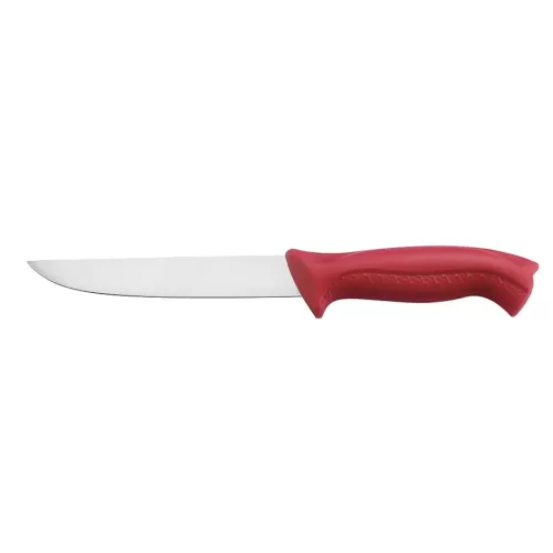 Prepara Boning Knife 6in Stainless Steel Blade Red Handle