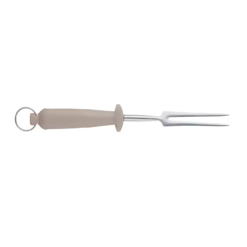 Prepara Meat Carving Fork 6in Stainless Steel White Handle