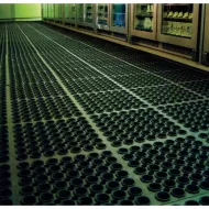 Coba Interlocking Floor Matting Black