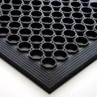 Coba Interlocking Floor Matting Black