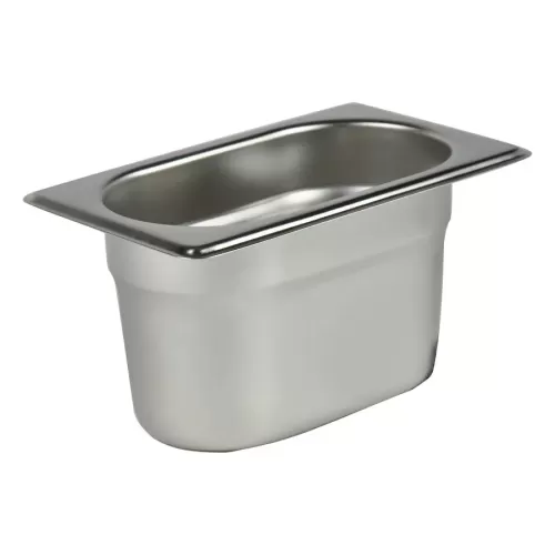 Prepara Stainless Steel 1/9 Gastronorm Pan 65mm