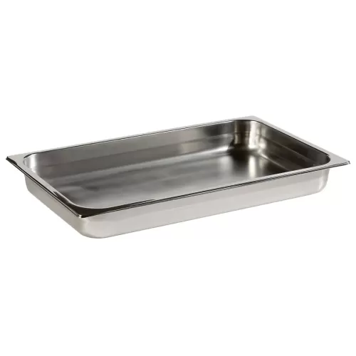 Prepara Stainless Steel 2/1 Gastronorm Pan 100mm