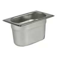 Prepara Stainless Steel 1/9 Gastronorm Pan 100mm