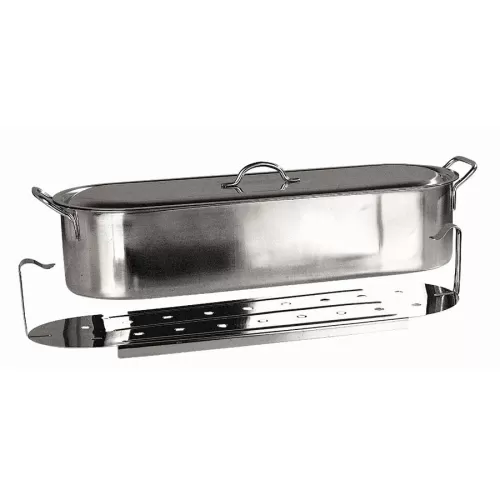 Prepara Heavy Duty Fish Kettle Stainless Steel 45x19x12.5cm