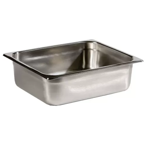 Prepara Stainless Steel 1/2 Gastronorm Pan 100mm