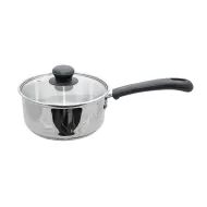 Prepara Saucepan Stainless Steel 18cm Dia Glass Lid