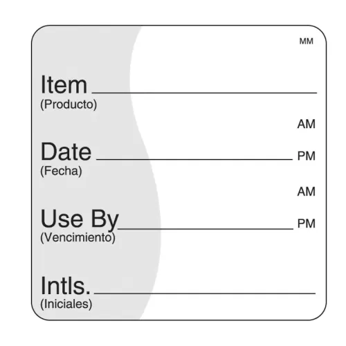 DayMark Movemark Item/Date/Use By Label 51 x 51mm