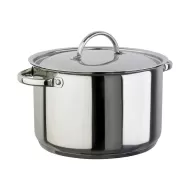 Prepara Stewpan Light Duty Stainless Steel 8ltr 26cm With Lid