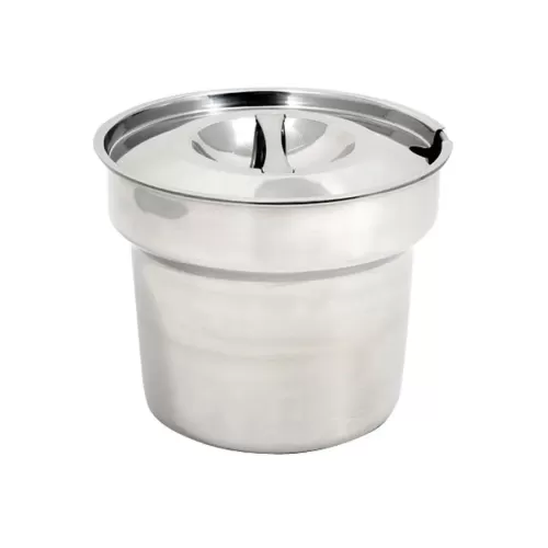 Vollrath Bain Marie Pot With Notched Lid Stainless Steel 4.5ltr