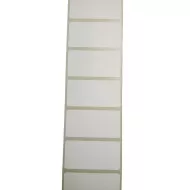 White Plain Seal Labels 50.8x25.4mm