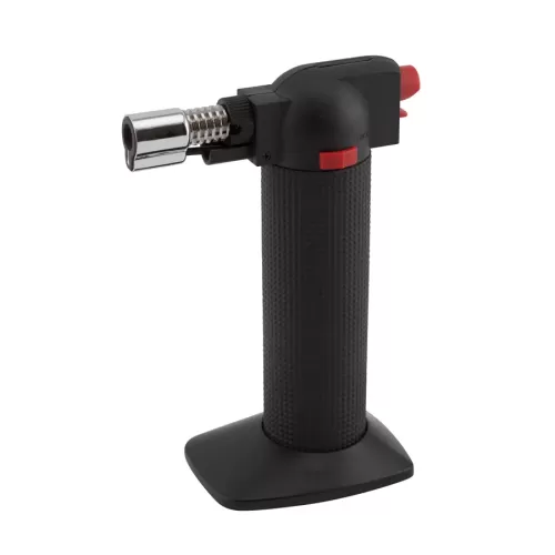 Genware Chefs Blow Torch With Safety Lock 140mm Stainless Steel