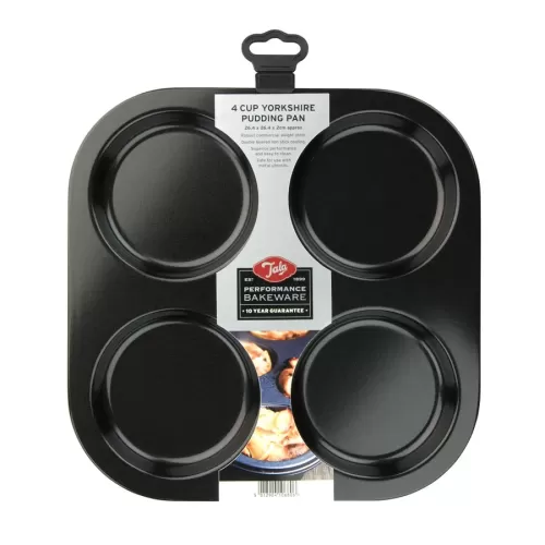 Tala Performance Yorkshire Pudding Tin Carbon Non Stick Steel 295x255x15mm