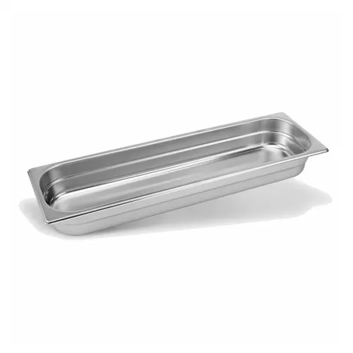 Pujadas Pan 2/4 Gastronorm 18/10 Stainless Steel 100mm