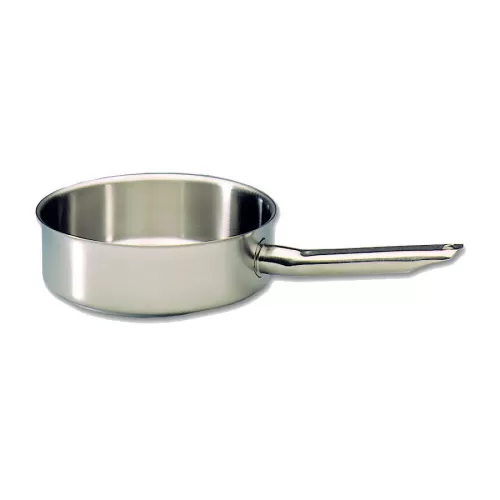 Matfer Bourgeat Excellence Saute Pan Stainless Steel No Lid 24cm