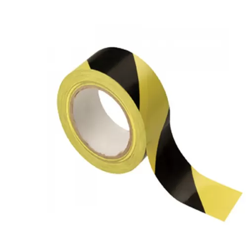 Mileta Yellow/Black Stripe Adhesive Floor Tape