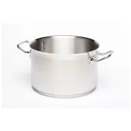 Genware Casserole Pan 18/4 Stainless Steel 32x16cm 12.9ltr