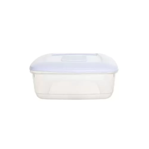 Whitefurze BPA-Free Plastic 7L Square Food Storer 30x30x12cm